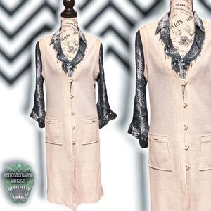 VINTAGE Polyester Vest Dress